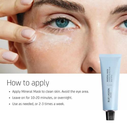 Vista 8 de Blue Lagoon Skin Science - Mascarilla hidratante mineral durante la noche - Mascarilla hidratante - Mascarilla nocturna - Mascarilla hidratante