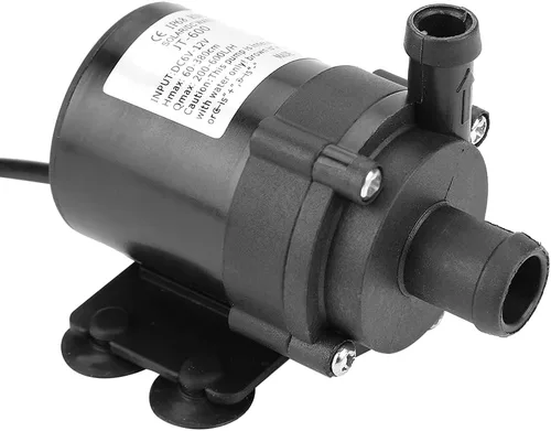 Vista 3 de Yctze Mini DC sin escobillas de 12 V para acuarios, fuentes y pequeños estanques de peces, 580 lh, bajo ruido, diseño compacto