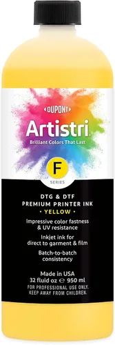 Vista 11 de Artistri® Serie F DTG y DTF Tinta - Negro - 8 oz