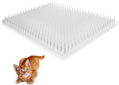Vista 8 de Zipcase Paquete de 8 tapetes repelentes para gatos con cinta adhesiva para gatos, perros, plagas, 12 pies cuadrados (1728 pulgadas cuadradas), 16 x