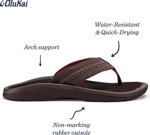 Vista 4 de Sandalias Olukai Hokua para hombre
