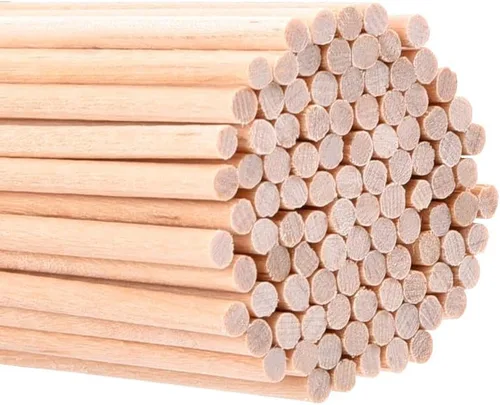 Vista 2 de eBoot - Cañas de madera natural para manualidades, 100