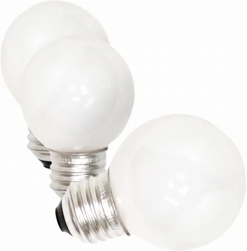 Vista 3 de Sylvania Bombilla Globo Transparente MED G16.5 25W 10298 Acabado transparente