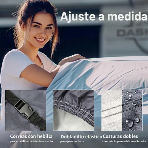 Vista 6 de Dashield Ultimum Series - Funda de coche para Cadillac Escalade ESV 2021-2026 SUV de 4 puertas, ajuste semi personalizado, cobertura completa
