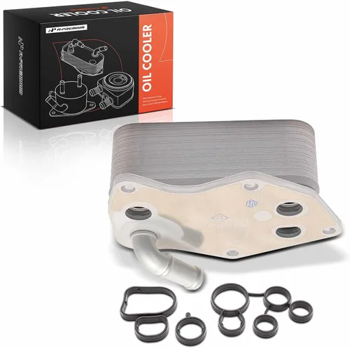 Vista 10 de A-Premium - Enfriador de aceite de motor compatible con Volkswagen Golf Jetta Passat Rabbit, 2006, 2007, 2008, 2009, 2010, 2011, 2012, 2013, 2014