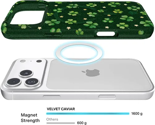Vista 71 de VELVET CAVIAR Funda para iPhone 15, compatible con MagSafe, probada contra caídas de 10 pies, fundas protectoras de diseño, leopardo color rosa
