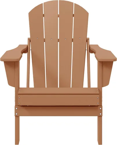 Vista 63 de WestinTrends Malibu Outdoor Patio HDPE Silla plegable de polietileno Negro