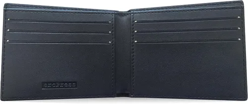 Vista 5 de ArcPress Cartera plegable moderna con bloqueo RFID con acabado de madera hormigón y diseño arquitectónico plano de suelo Plan de piso S