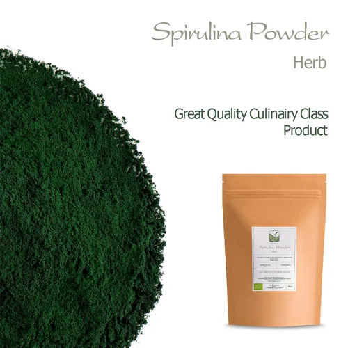 Vista 3 de Valley of Tea Algas en polvo de espirulina - polvo de espirulina espirulina espirulina Spirulina Spirule Spirulena Spinella polvo Spirulina