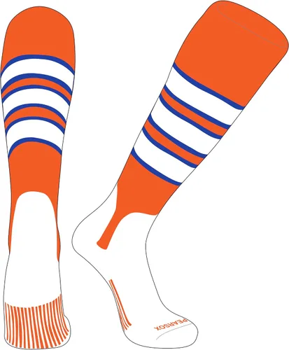 Vista 9 de PEAR SOX OTC - Calcetines de estribo de béisbol y sóftbol (C, 5 pulgadas), verde Kelly, blanco, negro