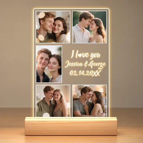Vista 15 de Marcos de Foto Personalizados de Placa de Spotify, Marco de Foto de Portada de Canción de Acrílico Personalizado, Regalos Personalizados para Novia