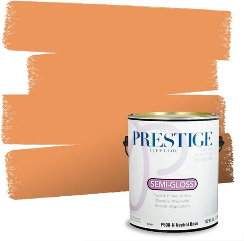Vista 83 de PRESTIGE Pintura exterior e imprimación en uno, bronceado Aberdeen, plano, 1 galón