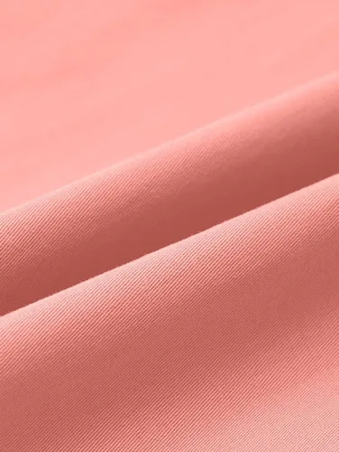 Vista 4 de Flamingals Pantalones capri de cintura baja con bolsillo y solapa para mujer