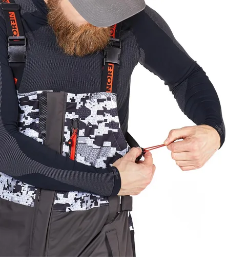 Vista 5 de NORFIN Pro Dry 3 - Babero impermeable aislado y transpirable, resistente al viento