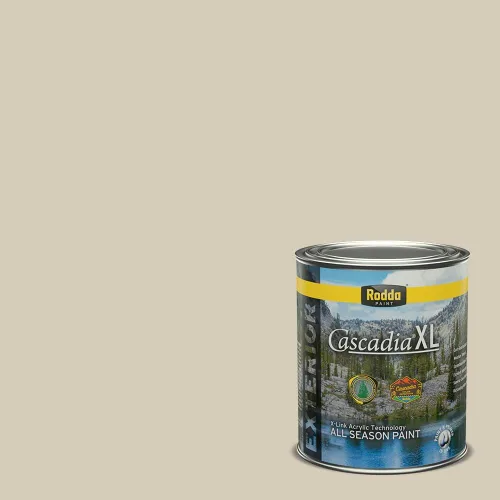 Vista 70 de Rodda Paint CASCADIA XL - Pintura e imprimación satinada para exteriores en uno, cuarto de galón, azul Madonna