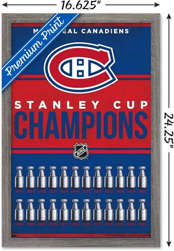 Vista 3 de Trends International Póster de pared de la NHL Montreal Canadiens - Champions 23