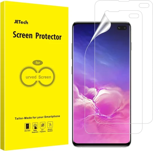 Vista 15 de JETech Protector de pantalla para Samsung Galaxy S8, película TPU Ultra HD, compatible con fundas, paquete de 2 Película de poliuretano