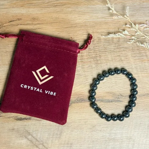 Vista 63 de Crystal Vibe Pulseras de cuentas de 0.315 in para mujeres y hombres, pulseras de cristal con piedras preciosas naturales, tamaño elástico ajustable
