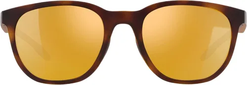 Vista 3 de Native Man - Gafas de sol mate con montura de tortuga, lentes de bronce, 2.126 in, Mate Carey