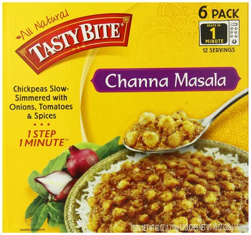 Vista 2 de Tasty Bite All Natural Channa Masala, 60 onzas