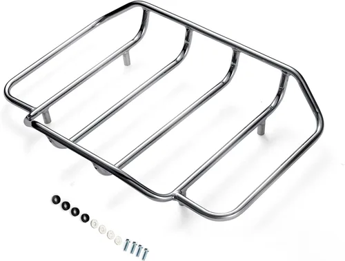 Vista 12 de Portaequipajes negro Air Wing Tour Trunk Pack Top Rack Fit para el mercado de accesorios Hard Touring Pack Maleta Maleta