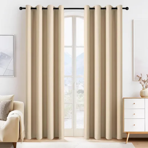 Vista 23 de PONY DANCE Cortinas para Autocaravana de 24 pulgadas de Largo, Cortinas Cortas para Baño y Cocina, Mini Cortinas de Privacidad para Camper