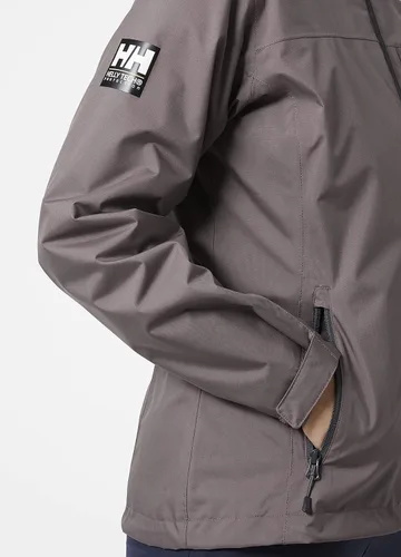 Vista 5 de Helly-Hansen Crew Midlayer - Chaqueta impermeable con forro polar, resistente al viento, transpirable