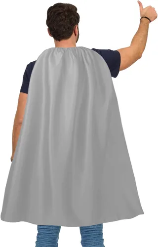 Vista 15 de Capas y máscaras de superhéroe para adultos, capas de vampiro de Halloween, capas de superhéroe, disfraz de superhéroe Negro