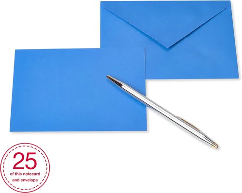 Vista 15 de American Greetings Tarjetas en blanco de un solo panel con sobres, colores arcoíris (200 unidades)
