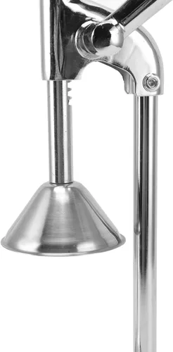 Vista 6 de Exprimidor de limón, exprimidor de cítricos de acero inoxidable, extractor de jugo de naranja, lima y pomelo con mango ergonómico para cítricos