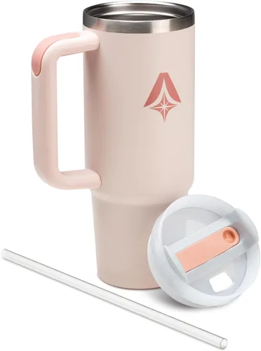 Vista 8 de Pittman Outdoors Vaso de hidratación de 30 onzas con mango suave y cómodo, color negro, taza de viaje para café y bebida