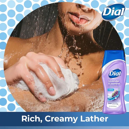 Vista 8 de Dial Gel de baño, lavanda y jazmín, 12 onzas (paquete de 6)