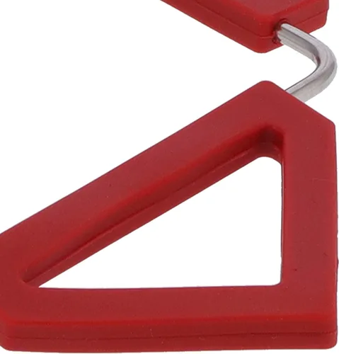 Vista 4 de SUNGOOYUE Silicone Trivet Mat with Stainless Steel Frame Expandable Foldable Pot Holder Heat Insulation 650F Non Slip Hot Pad for Hot Pots Pans Red