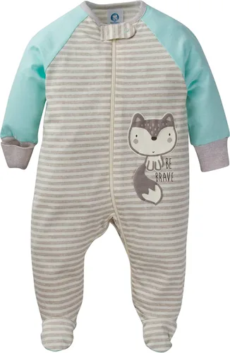 Vista 2 de Gerber Sleep 'n Play Mamelucos para niños y bebés, paquete de 4