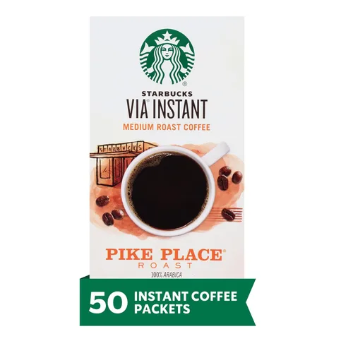Vista 24 de Starbucks VIA Ready Brew café instantáneo, 50