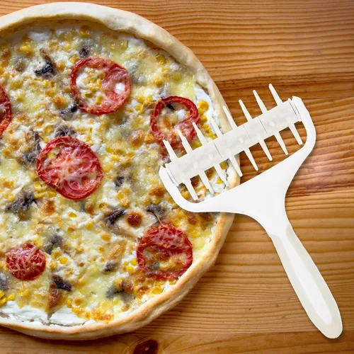 Vista 4 de SHERCHPRY Pizza Punch Pizza Roller Spikes Pan Hole Punch Pizza Docker Masa de pizza Galletas caseras Pasta de pizza Ruedas de aguja Roller Docker