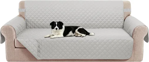 Vista 42 de Fundas para Silla Reclinable Reversibles Funda de Sofá para Mascotas Protector de Muebles Lazy Boy (Silla 23'', Beige/Beige)