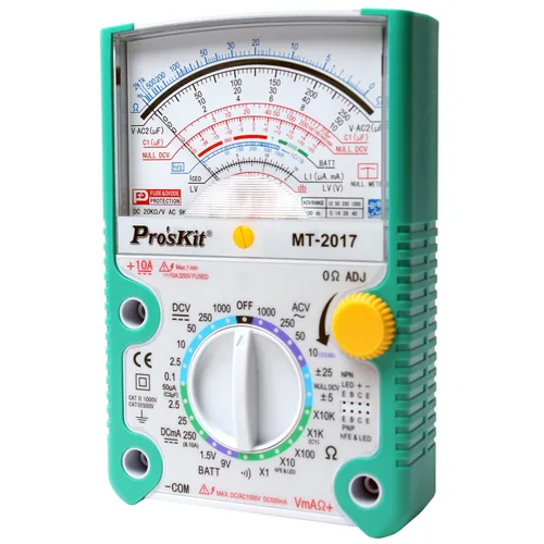 Vista 3 de Pro'sKit Medidor analógico MT-2017