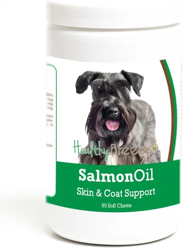 Vista 71 de Healthy Breeds Affenpinscher - Masticables suaves de aceite de salmón, 90