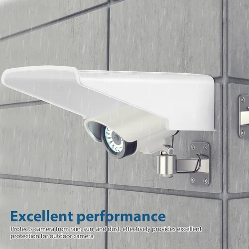 Vista 3 de Generic Cubierta de la cámara de seguridad al aire libre impermeable protector parasol universal cámara cubierta de lluvia para CCTV Dome Bullet