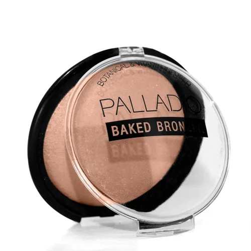 Vista 7 de Palladio Bronceador horneado, altamente pigmentado y fácil de mezclar, brillo bronceado brillante, uso seco o húmedo, dura todo el día, proporciona