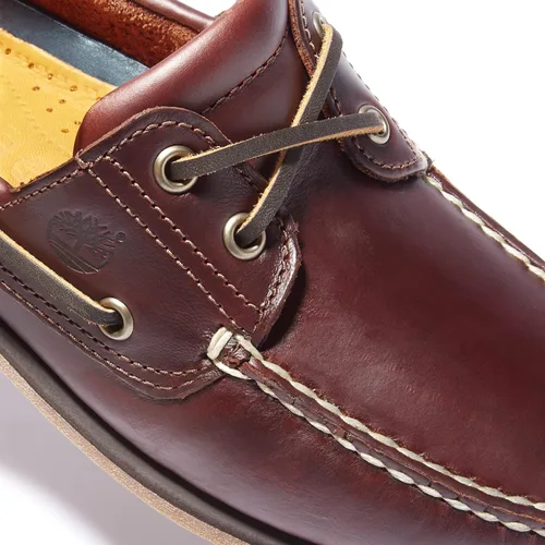Vista 3 de Timberland Zapato náutico clásico de 2 ojos para hombre Azul