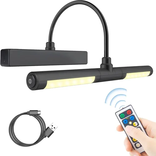 Vista 29 de LUXSWAY - Iluminación LED inalámbrica para marcos de fotos, iluminación recargable para exhibición de arte, clip para cuadros, luces para sobre