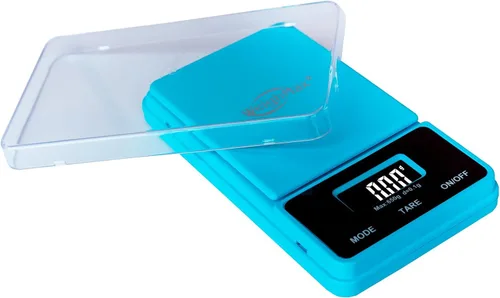 Vista 4 de Weighmax NJ650-Blue Dream Series - Báscula digital de bolsillo, 650 x 0.00 oz, color azul