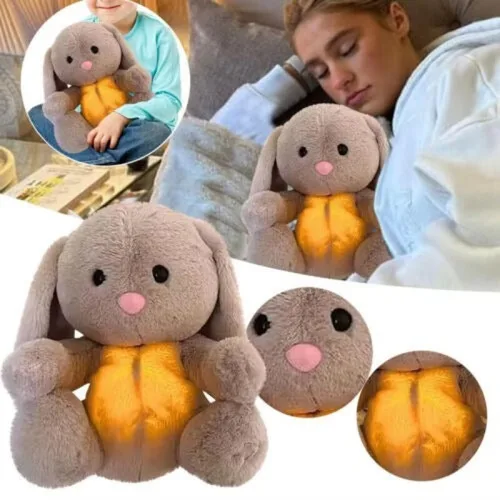 Vista 4 de PELUCHE CONEJO QUE RESPIRA LUZ Y SONIDO