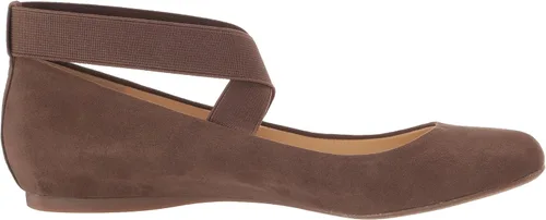 Vista 6 de Jessica Simpson Mandayss Women's Pull-On Criss-Cross Ankle Ballet Flats Shoes