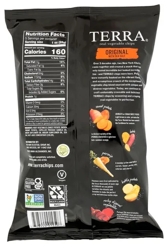 Vista 3 de Terra Chips Extc Veg Chp Original 48x 5oz