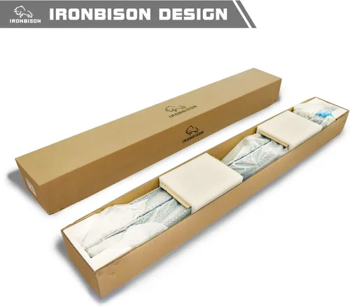 Vista 7 de IRONBISON Defender Step - Estribos compatibles con Toyota Tundra 2022-2026, camioneta de doble cabina y camioneta Tundra, escalones laterales