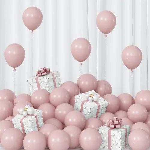 Vista 21 de Globos dorados champán, 60 globos pequeños de látex champán metálico de 5 pulgadas para arco de guirnalda de globos, globos cromados y champán de 5