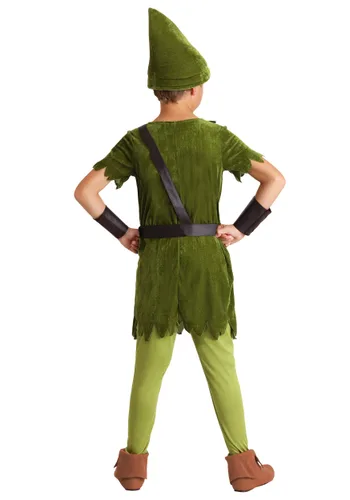 Vista 2 de Disfraz Verde de Peter Pan para Niños Multicolor